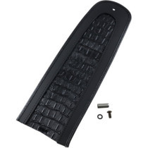 FENDER PROTECTOR FENDER SKINS REAR GATOR LEATHER BLACK