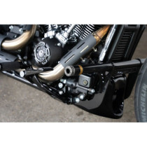 CRASHBAR END CAP ALU BLACK