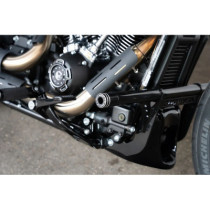 CRASHBAR END CAP ALU BLACK
