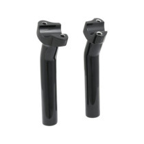 Risers Pullback - Hauteur 6,5" - Diamètre 1" - Harley Davidson - Noir