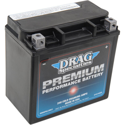 BATTERY PREMIUM (GYZ) 12V LEAD ACID REPLACEMENT 150 MM X 87 MM X 145 MM BLACK