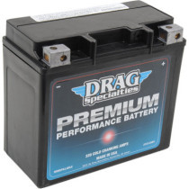 BATTERY PREMIUM (GYZ) 12V LEAD ACID REPLACEMENT 175 MM X 87 MM X 155 MM BLACK