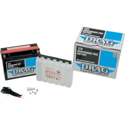 BATTERY HIGH PERFORMANCE AGM 12V LEAD ACID REPLACEMENT 205 MM X 87 MM X 162 MM BLACK