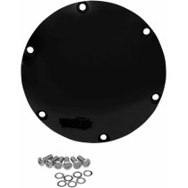 Derby cover - Harley Davidson Sportster à partir de 2004 - Noir brillant