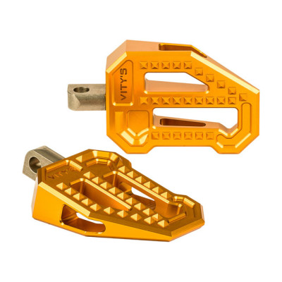 Vity''s Design, BMX foot pegs. Gold