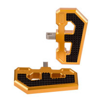 Vity''s Design, Racing rider floorboards. Gold