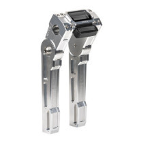 Vity''s Design, 10" adjustable risers. Digital gauge. Silver