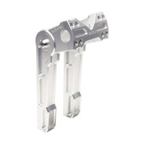 Vity''s Design, 10" adjustable risers. Silver