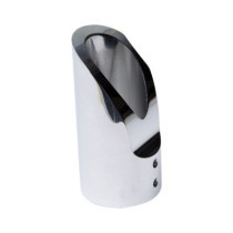 Vity''s Design, handlebar spacer left. Chrome