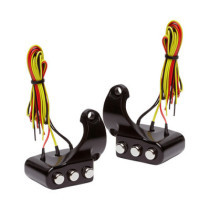 Vity''s Design 3 button switch housing left, black
