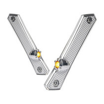 Vity''s Design, Diamond front turn signals, chrome. ECE appr.