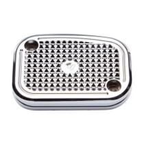 Vity''s Design, Diamond handlebar master cylinder cover. Chr.