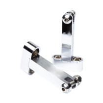 Vity''s Design, passenger floorboard mount brackets. Chrome