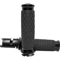 GRIPS DIAMOND CONTOUR BLACK ANODIZED TBW