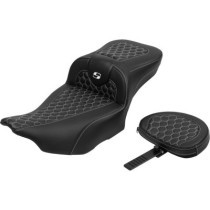 RoadSofa™ Seat - with Backrest - White Stitch - Extended