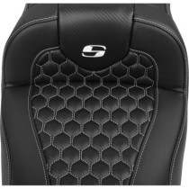 RoadSofa™ Seat - with Backrest - White Stitch - Extended