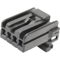 AMP MULTI-LOCK 4-POSITION PLUG CONNECTOR 5 PACK