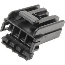 AMP MULTI-LOCK 4-POSITION PLUG CONNECTOR 5 PACK