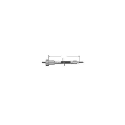  Front Wheel Drive Speedometer Cable 12 mm Nut Stainless Steel Clear Coated 