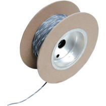 OEM COLOR WIRE 18 GAUGE/100' (1MM'/30M) GREY/WHITE
