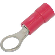 RING TERMINAL Ø  diese 10 18-22 GAUGE (0,6-1MM) RED 25 PK