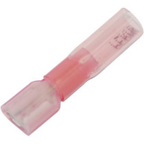 FEMALE CONNECTOR 18-22 GAUGE (0,6-1MM) W/ HEAT SHRINK 25 PK