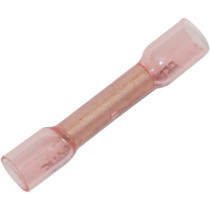 BUTT-SPLICE CONNECTOR 18-22 GAUGE (0,6-1MM) W/HEAT SHRINK 25 PK
