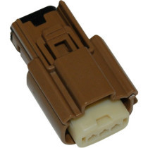 MOLEX MX-150 FEMALE CONNECTOR 3-POSITION BROWN