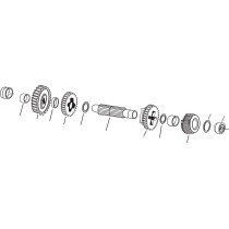 86-90 XL CTR SFT SPACERS
