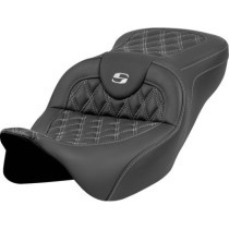 Roadsofa™ Seat - Lattice Stitch - Silver Stitch - w/o Backrest
