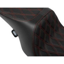 Predator 2-Up Seat - Double Diamond - Red Stitching - FL