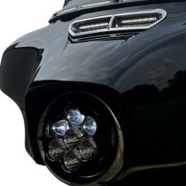HEADLIGHT SHARK DEMON LED  94-23 FLH ECE