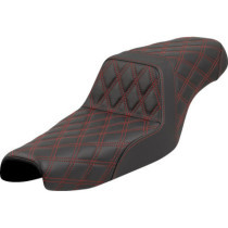Step-Up Seat - Lattice Stitch - Red Stitch - XL