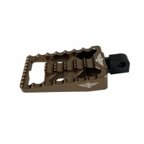 Repose pieds CONDUCTEUR Heinz bike MX V1 - Harley Davidson Softail à partir de 2018 - Bronze