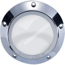 DERBY COVER CLEAR/CHROME