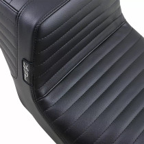 Selle Le Pera Tailwhip - Harley Davidson Touring à partir de 2008 - Noir Pleated