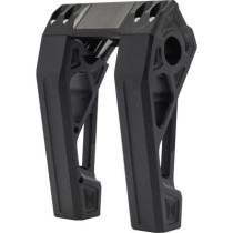 Risers - Fastback - 6" - Black