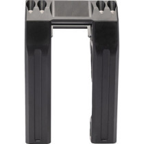 Risers - Fastback - 6" - Black