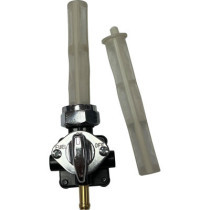PETCOCK VAC DOWN OUTLET BLK