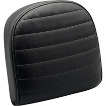 Sissy Bar Pad - Pleated - Dull - Small