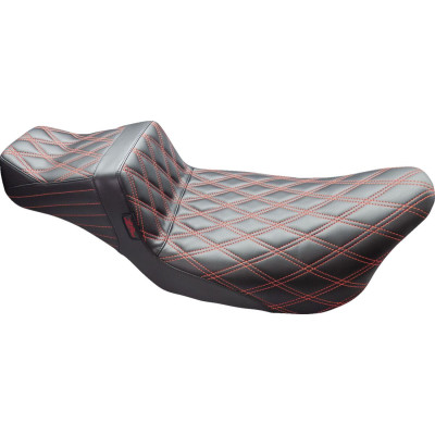 Tailwhip Daddy Long Legs Seat - Double Diamond w/ Red Thread
