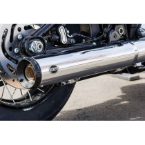 Grand National 4.0" EC Slip On Mufflers Chrome