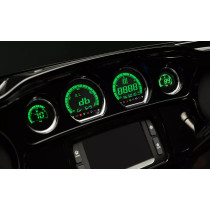 Kit de compteurs KOSO HD-03 LCD - Harley Davidson Touring à partir de 2014 - 8 couleurs