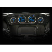 Kit de compteurs Koso HD-6 - Harley Davidson Touring à partir de 2014 - Bleu