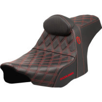 SEAT SDC PERFORMANCE GRIP W/ B/R RED STITCH