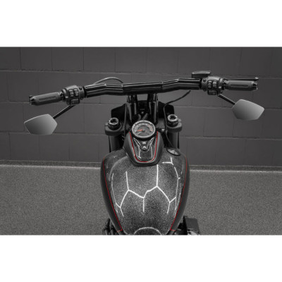Killer Custom, ''Back Saver'' Raked T-Bar Mega handlebar 8"