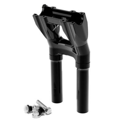 Kraus, Topless Isolated Kickback Risers. 10" rise. Black