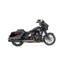 4.5 INCHES STAINLESS STEEL SLIP-ONS BLACK HOMOLOGATED