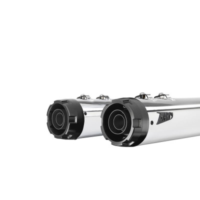 4.5 INCHES STAINLESS STEEL SLIP-ONS CHROME HOMOLOGATED
