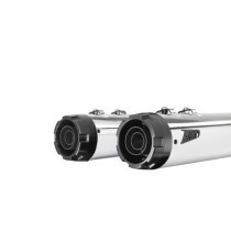 4.5 INCHES STAINLESS STEEL SLIP-ONS CHROME HOMOLOGATED